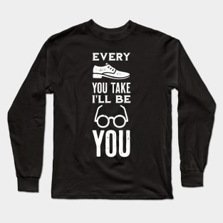 Retro Music Quote Long Sleeve T-Shirt